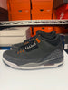 Nike Men's Air Jordan 3 Retro Shoes Fear Pack Black Grey Orange CT8532-080