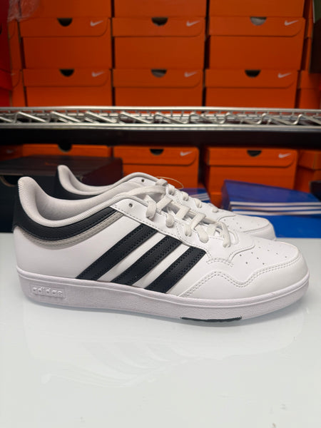 Adidas Men's Hoops 4.0 Shoes White Black Grey JQ9985