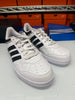 Adidas Men's Hoops 4.0 Shoes White Black Grey JQ9985