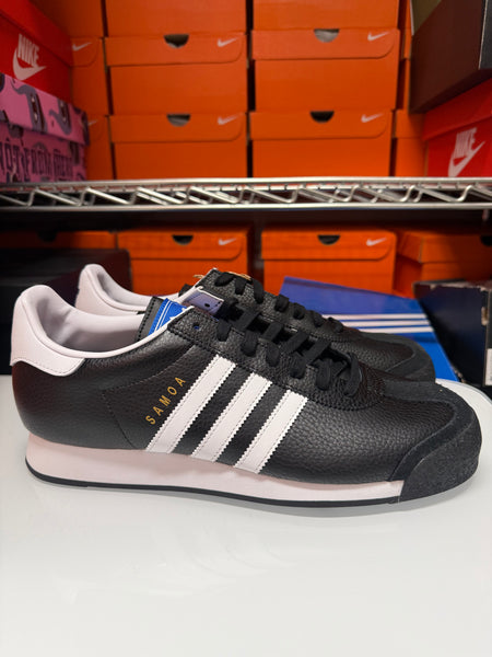 Adidas Men's Samoa Shoes Black White 019351