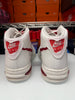 Nike Men's Air Force 1 Mid Evo Shoes White Red FB1374-102