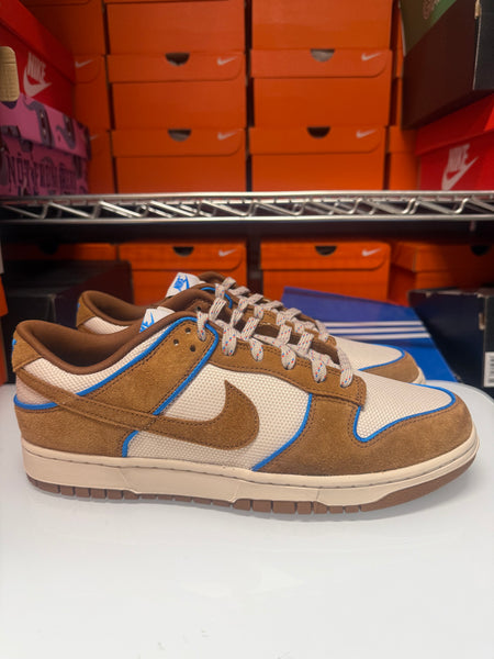 Nike Men's Dunk Low Retro PRM Shoes Brown British Tan FN5825-100