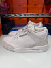 Nike Men's Air Jordan 3 Retro Shoes Pure Money White Silver CT8532-111