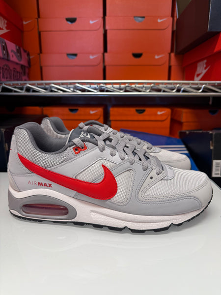 Nike Men's Air Max Command Shoes White Red 629993-106
