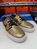 Nike Men's Zoom Stefan Janoski Shoes Gold Black White 616490-702