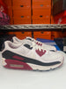 Nike Men's Air Max 90 Shoes Recraft White Maroon CT4352-104