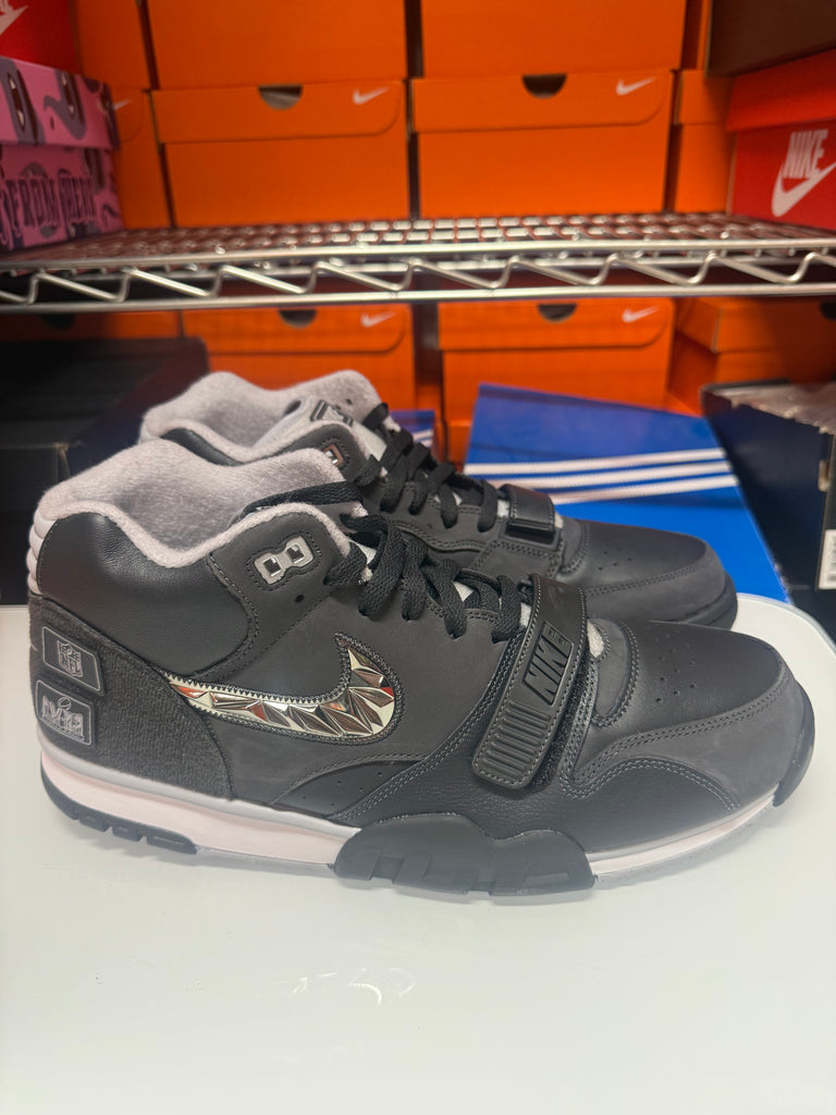 Nike Men's Air Trainer 1 Shoes Super Bowl LVIII Anthracite Silver FJ6195-001