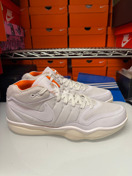 Nike Men's Air Zoom GT Hustle 2 Shoes White Orange DJ9405-104