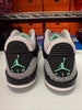 Nike Men's Air Jordan 3 Retro Shoes Black Green Glow CT8532-031