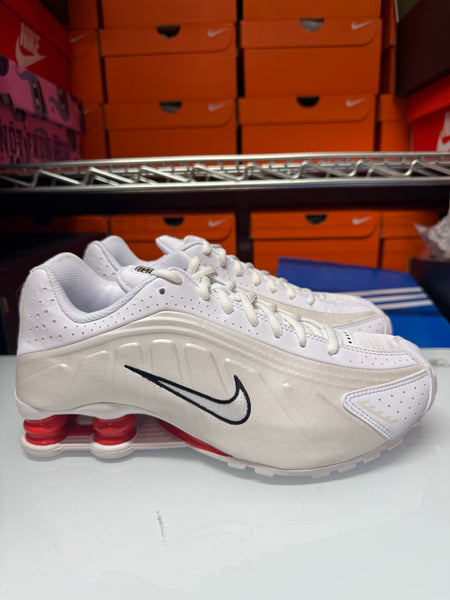 Nike Kids (GS) Shox R4 Shoes White Phantom CW2626-102