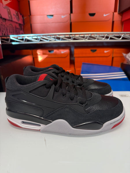 Nike Kids (GS) Air Jordan 4 RM Shoes Black Grey Red FQ7938-061