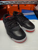 Nike Kids (GS) Air Jordan 4 RM Shoes Black Grey Red FQ7938-061