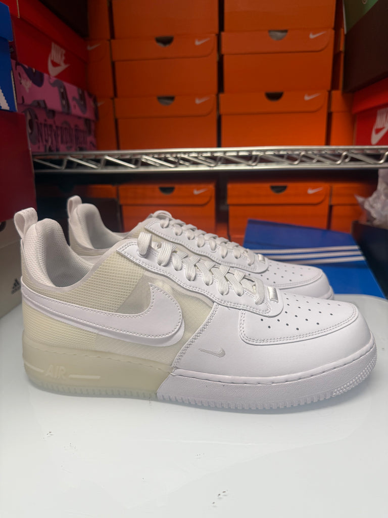 Nike Men's Air Force 1 React Shoes White DM0573-100