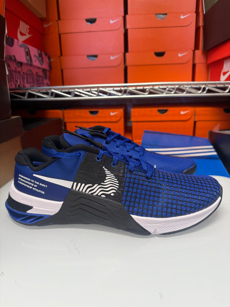 Nike Men's Metcon 8 Shoes Royal White Black DO9328-400