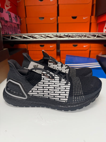 Adidas Men's Ultraboost 19 Shoes Neighborhood Black White FU7312