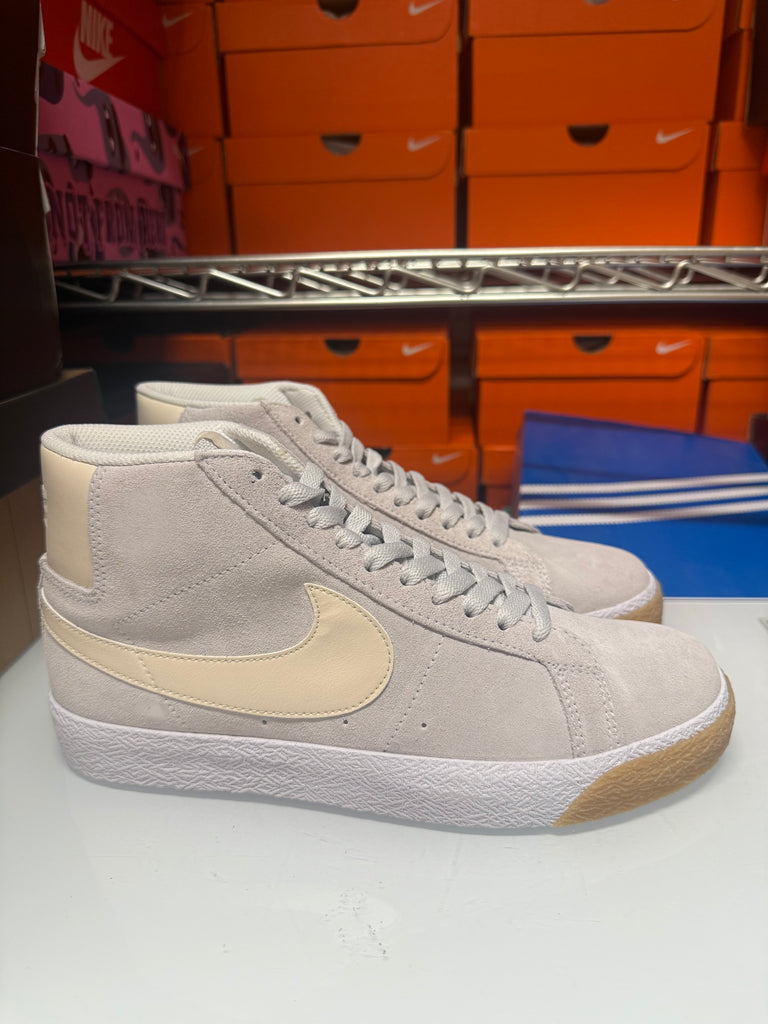 Nike Men's SB Zoom Blazer Mid Shoes Photon Dust White 864349-005