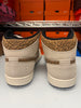 Nike Men's Air Jordan 1 Mid SE Shoes Brown Elephant DZ4129-102