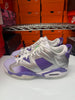 Nike Men's Jordan 6 Retro Golf Shoes Silver Purple FD0205-055