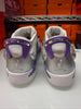 Nike Men's Jordan 6 Retro Golf Shoes Silver Purple FD0205-055