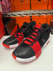 Nike Men's Lebron Witness 8 Shoes Faze Black White Red FV0400-001