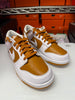 Nike Men's Dunk Low QS Shoes Dark Curry White FQ6965-700