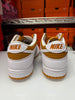 Nike Men's Dunk Low QS Shoes Dark Curry White FQ6965-700