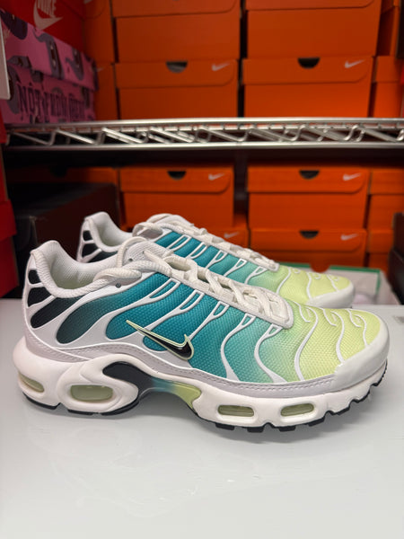Nike Women's Air Max Plus Shoes White Black Dusty Cactus DZ3670-102