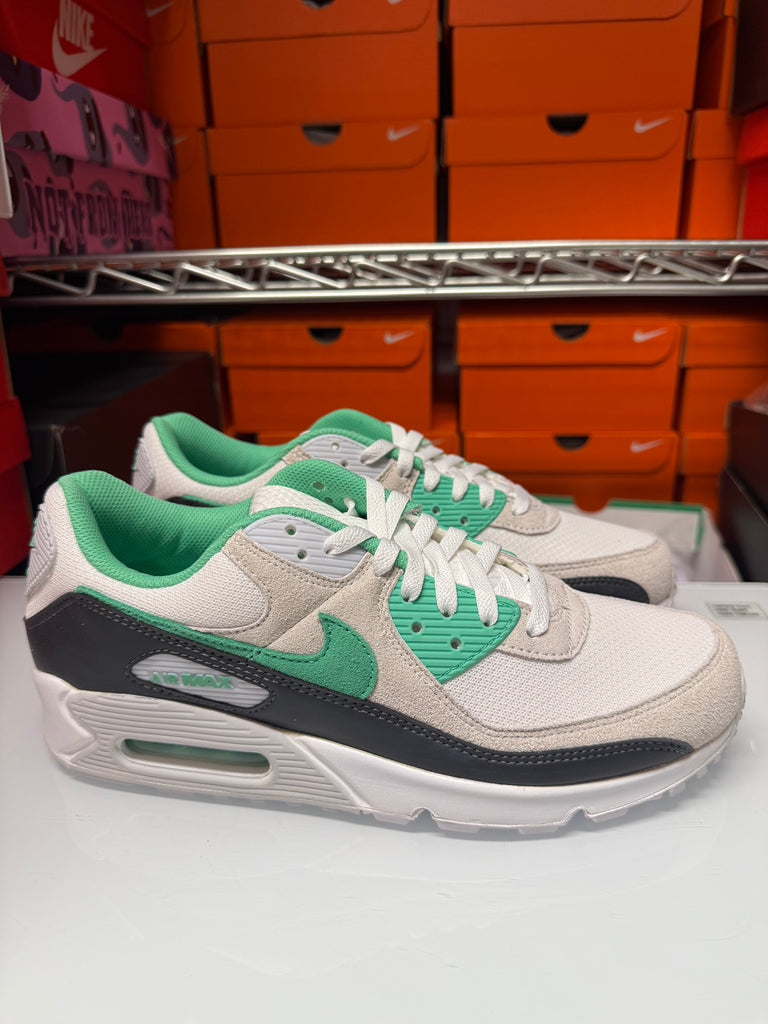 Nike Men's Air Max 90 Shoes White Spring Green DM0029-104