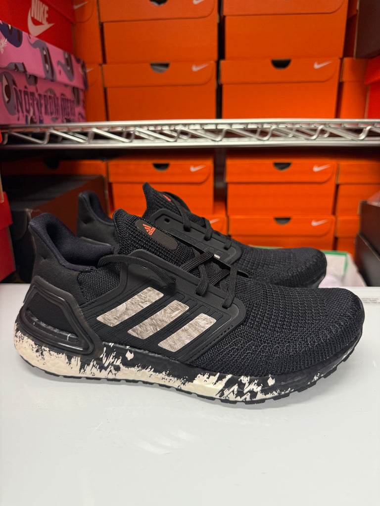Adidas Men's Ultraboost 20 Shoes Marble Black EG1342