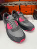 Nike Men's Air Max 90 Shoes Grey Black Hyper Pink DM0029-010