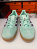 Adidas Women's Gazelle Indoor Shoes Mint Purple JQ0192