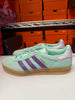 Adidas Women's Gazelle Indoor Shoes Mint Purple JQ0192