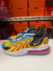 Nike Men's Air Max 270 React ENG Blue White Yellow CD0113-400