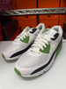 Nike Men's Air Max 90 Shoes Recraft Chlorophyll White Black CT4352-102