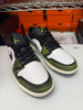 Nike Men's Air Jordan 1 Low SE Shoes Black Electric Green White DN3705-003