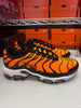 Nike Men's Air Max Plus Golf Shoes Black White Orange FZ4150-800