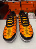 Nike Men's Air Max Plus Golf Shoes Black White Orange FZ4150-800