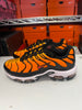 Nike Men's Air Max Plus Golf Shoes Black White Orange FZ4150-800