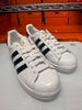Adidas Women's Superstar II Shoes Black White JS4010
