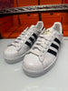 Adidas Women's Superstar II Shoes Black White JS4010