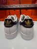 Adidas Women's Superstar II Shoes Black White JS4010
