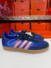 Adidas Women's Samba OG Shoes Blue Indigo Gum JS1317