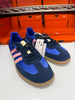 Adidas Women's Samba OG Shoes Blue Indigo Gum JS1317