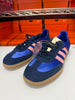 Adidas Women's Samba OG Shoes Blue Indigo Gum JS1317