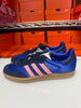 Adidas Women's Samba OG Shoes Blue Indigo Gum JS1317