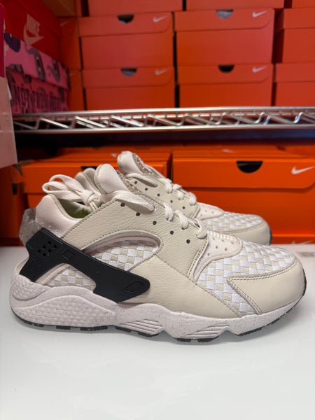 Nike Men's Air Huarache Crater PRM Shoes Light Bone White Black DM0863-001