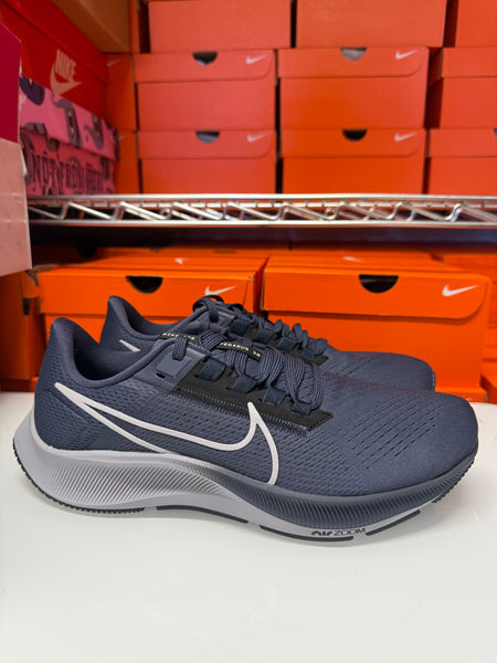 Nike Men's Air Zoom Pegasus 38 Shoes Thunder Blue Grey Black CW7356-400