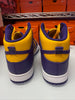 Nike Men's Dunk High Retro Shoes Lakers Court Purple Yellow White DD1399-500