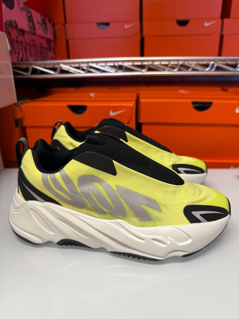 Adidas Men's Yeezy 700 MNVN Laceless Shoes Phosphor GY2055