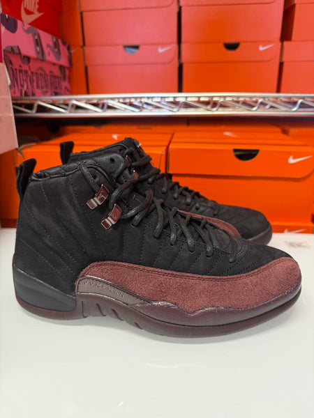 Nike Women's Air Jordan 12 Retro SP Shoes Black Burgundy Crush DV6989-001